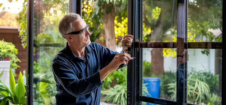 Replacing Sliding Door Lock Huntington